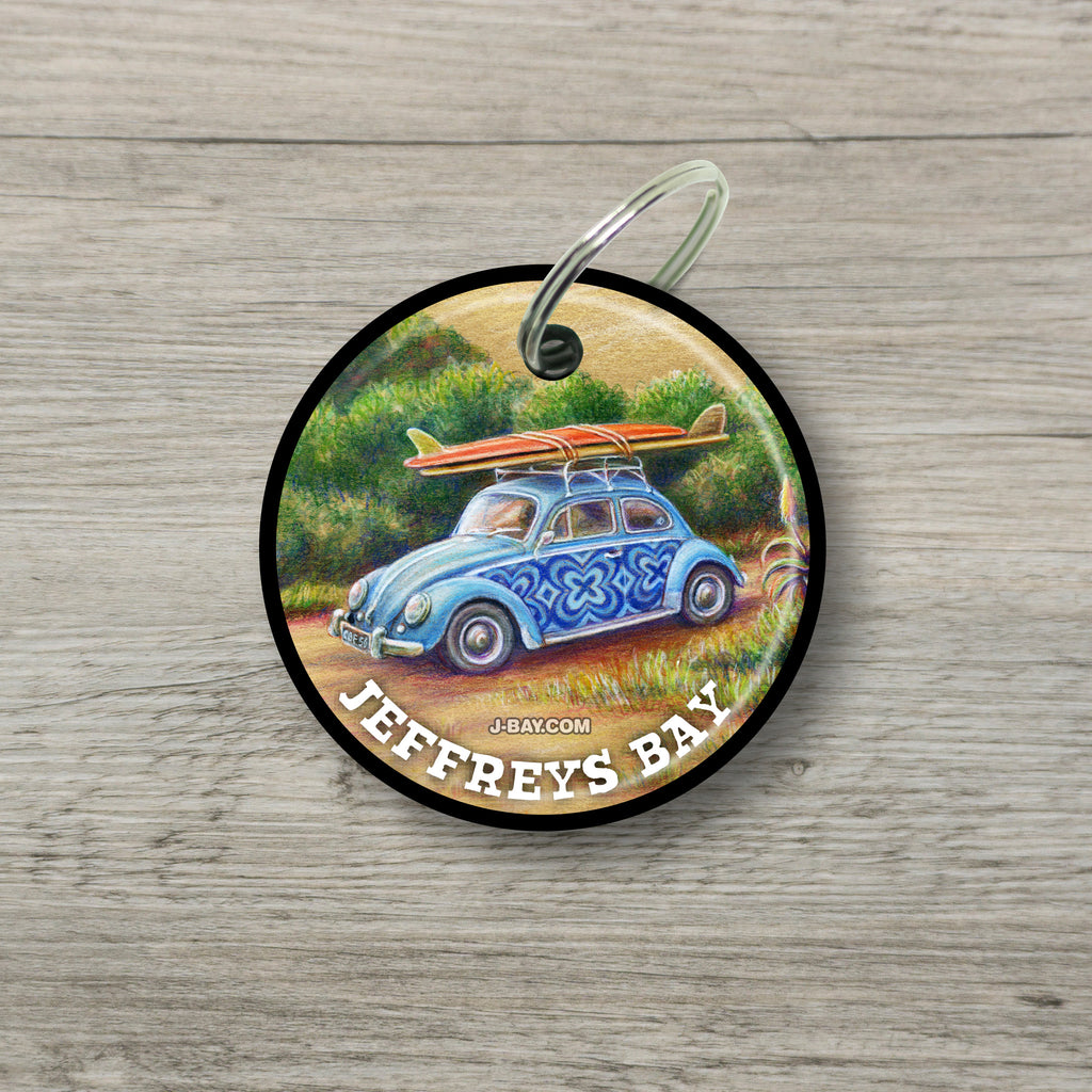 Blue Retro Beetle