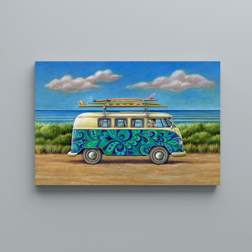 Blue Paisley Kombi