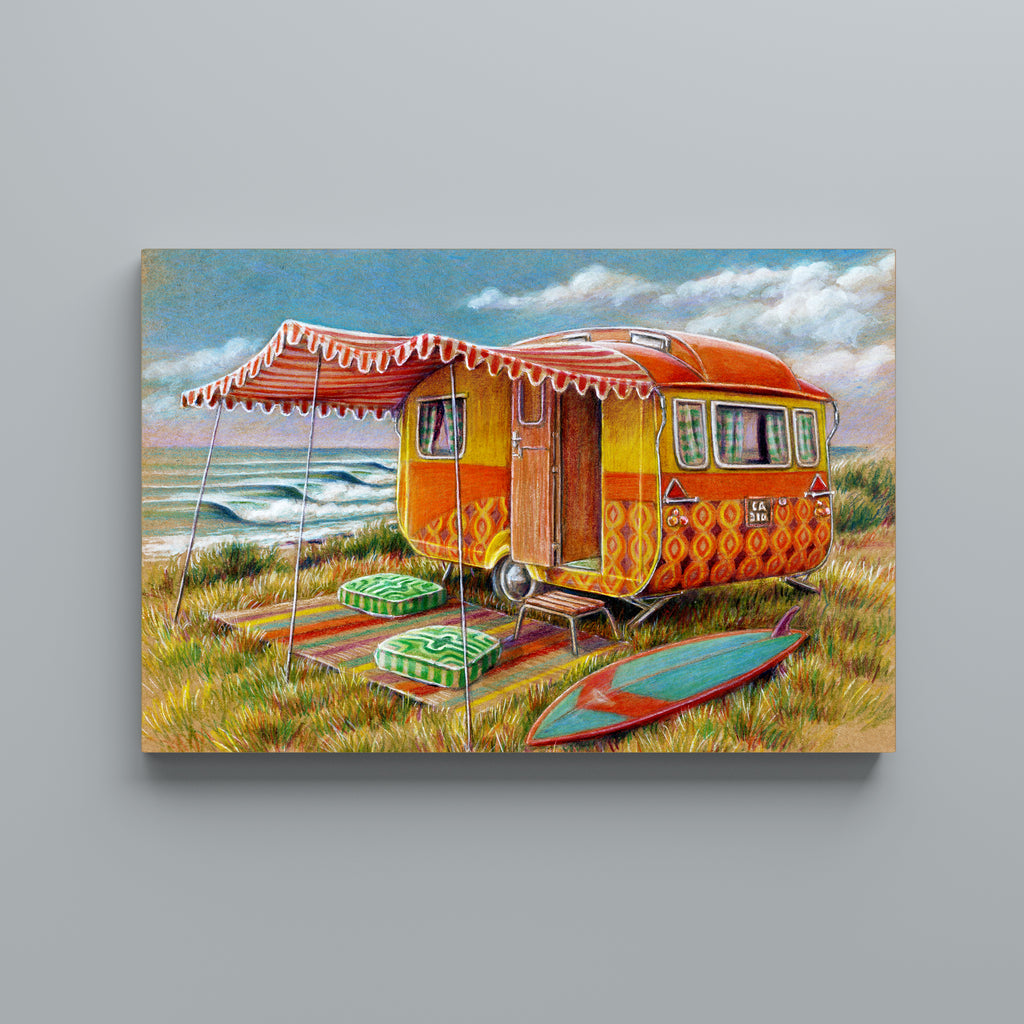 Orange Caravan