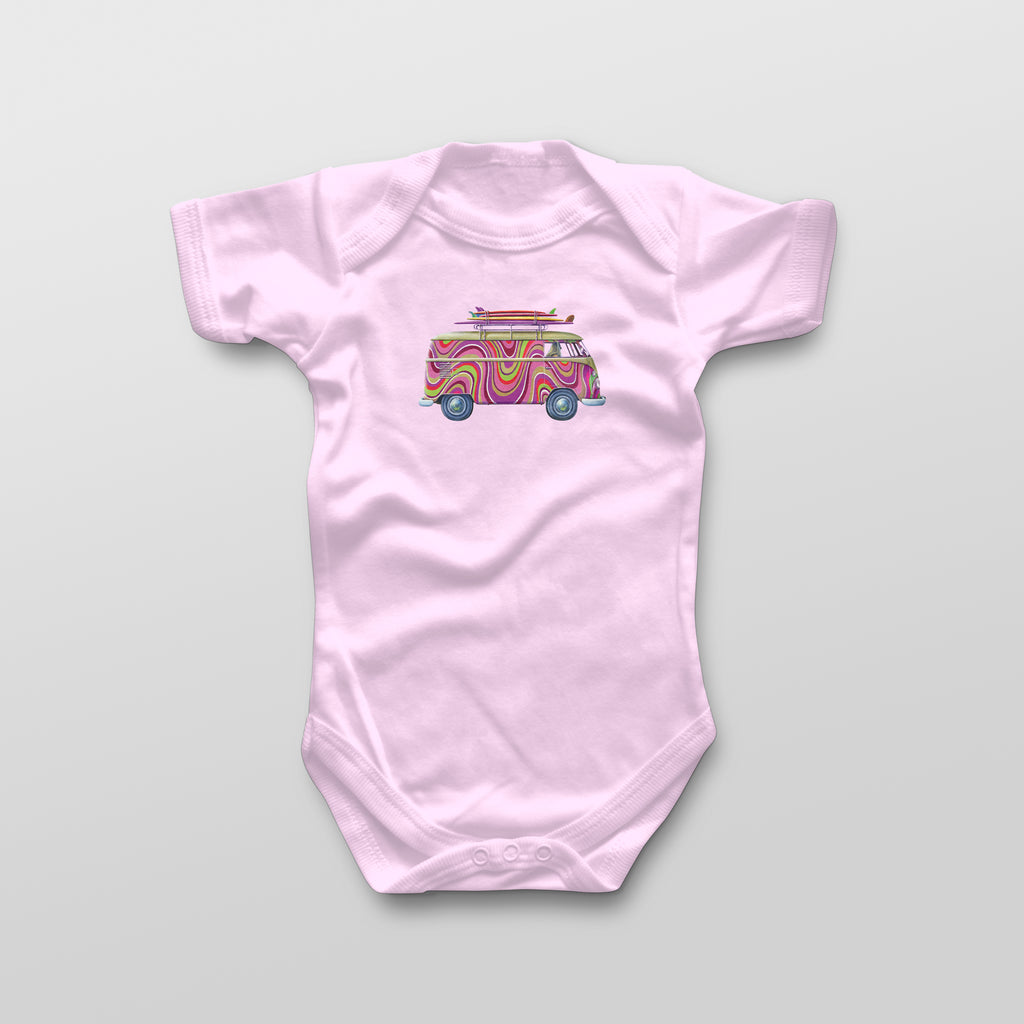 Pink Cutout Kombi