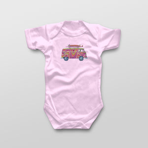 Pink Cutout Kombi