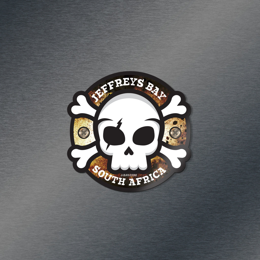 Bolt Skull Sticker