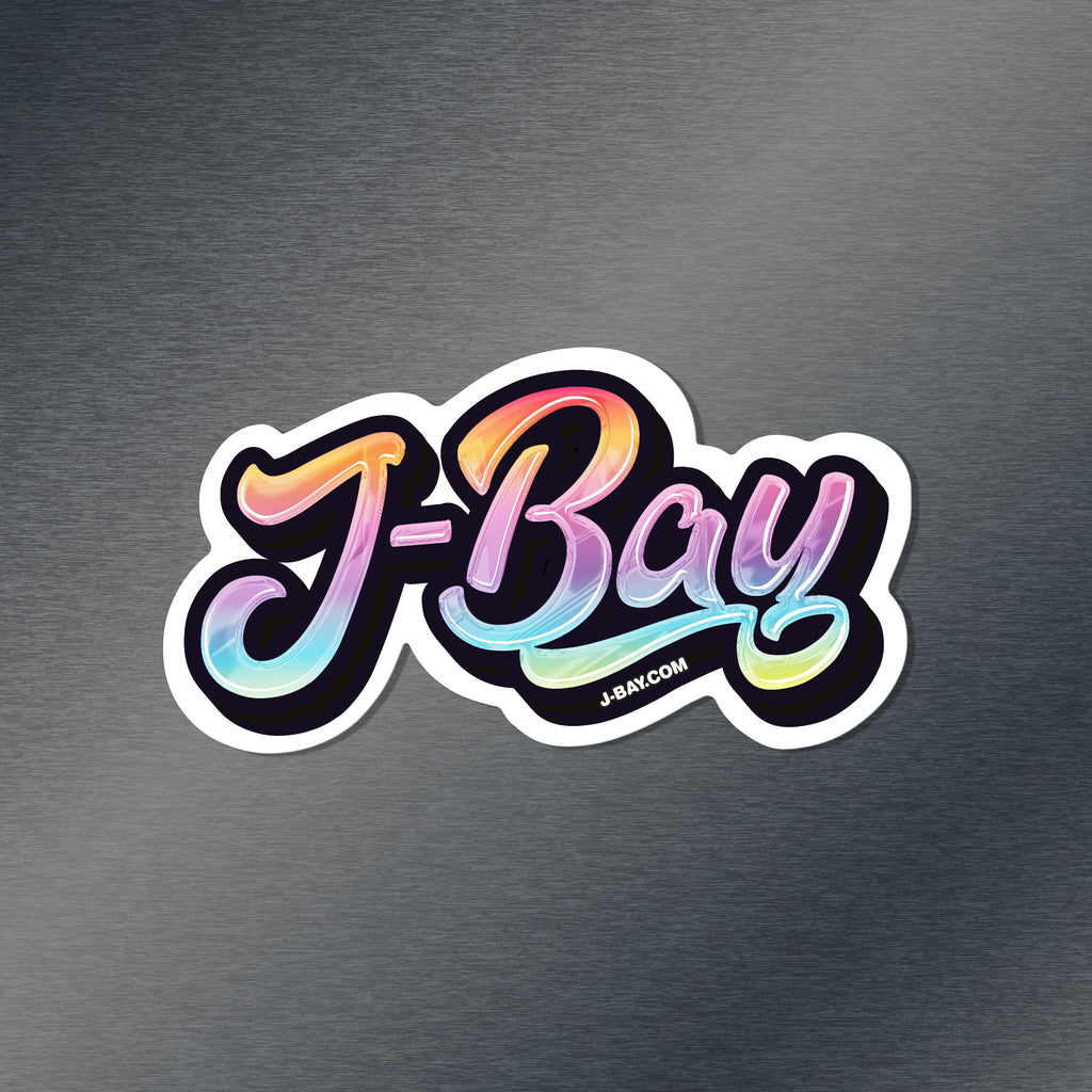 J-Bay Rainbow Sticker