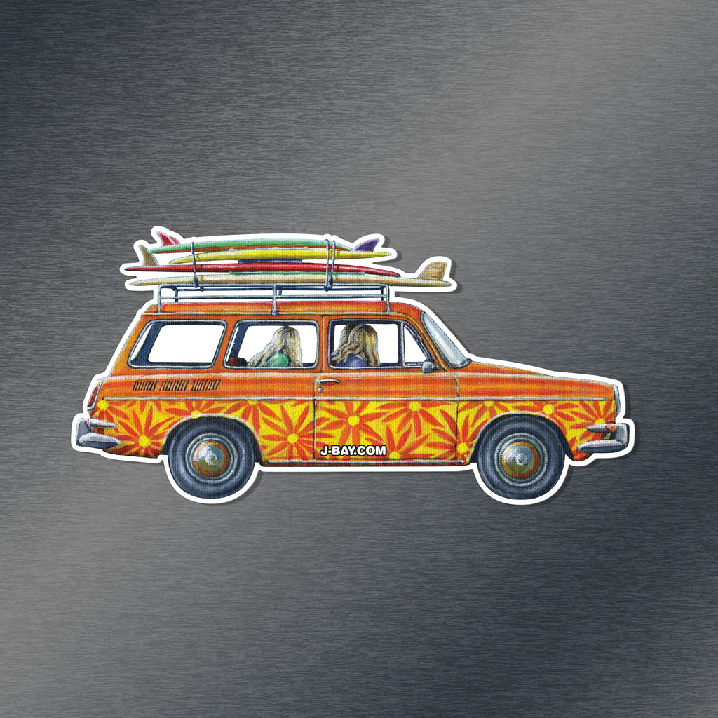 Squareback Sticker